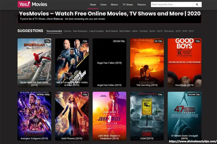 Yes! Movies - alternatives for einthusan