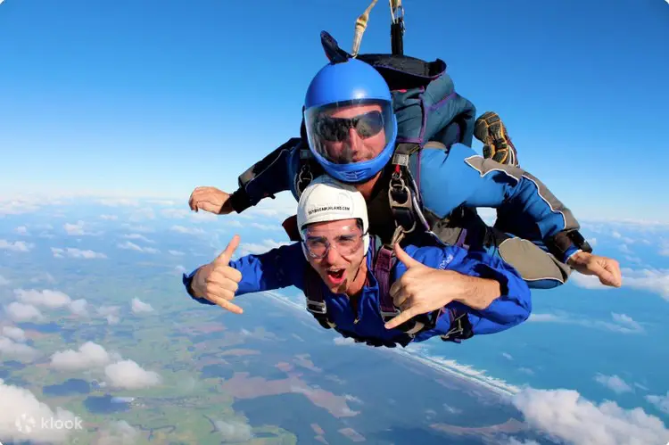 skydiving