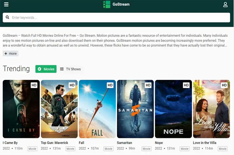 Gostream movies123 online