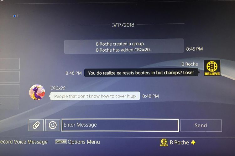 how to report people on booters on psn