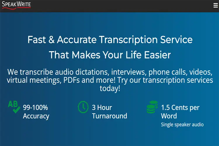 Speakwrite