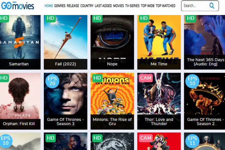 Go Movies-123 Movies Alternatives