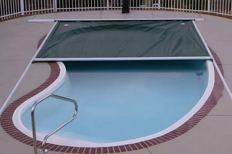 Automatic Pool Covers Recessed Top Track System
