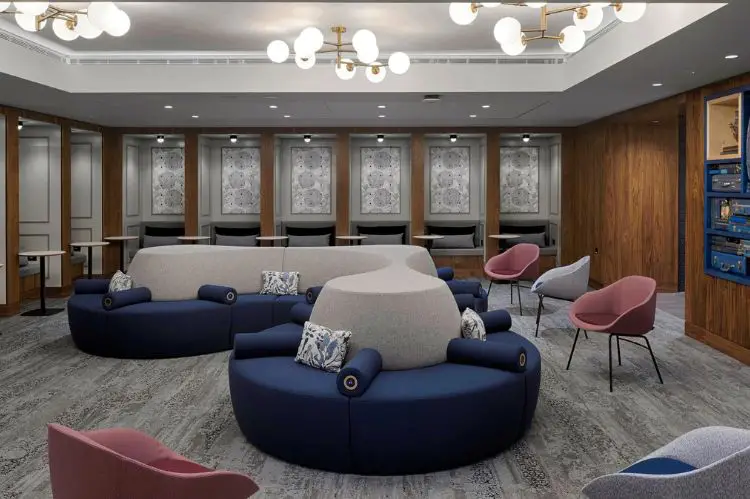 Multiple Lounge Stations-Unique Seating Lounge Ideas