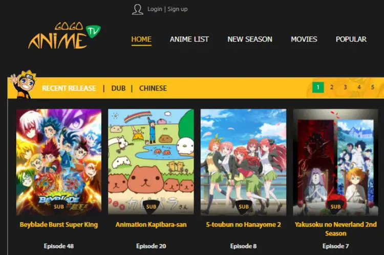 Gogoanime-Animepahe alternatives