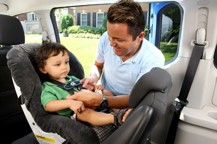 Forward-Facing Car Seat Installation