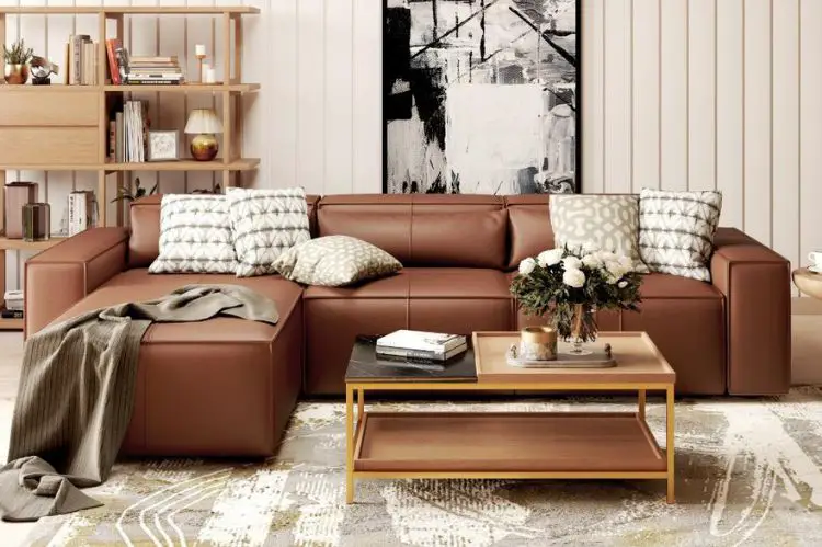 Leather Couch