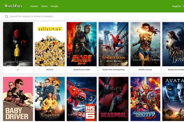 WatchFree-Watch32 Alternatives