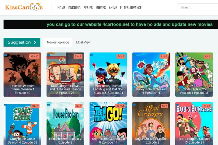 KissCartoon- Animefrenzy Alternatives