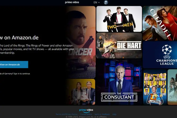 Amazon Prime videos