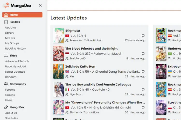 MangaDex-1stkissmanga Alternatives
