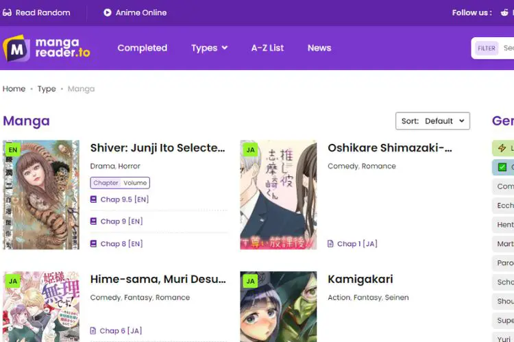 Mangareader-Reaperscans Alternatives