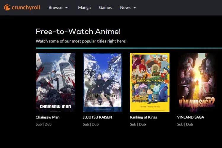 Crunchyroll-7anime Alternatives