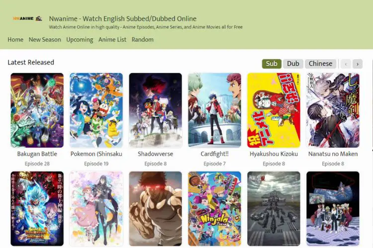 NWAnime
