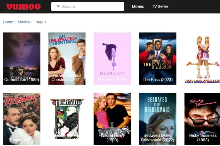 Vumoo-Moviejoy Alternatives