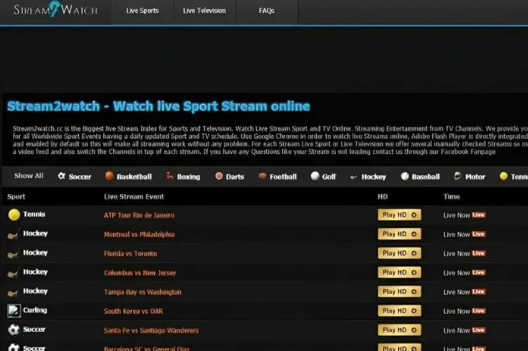 Stream2Watch-StopStream Alternatives