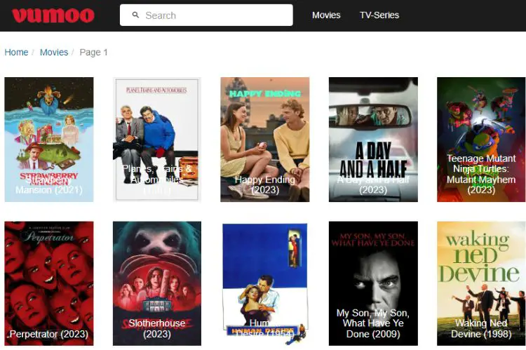 Vumoo-1movieshd Alternatives