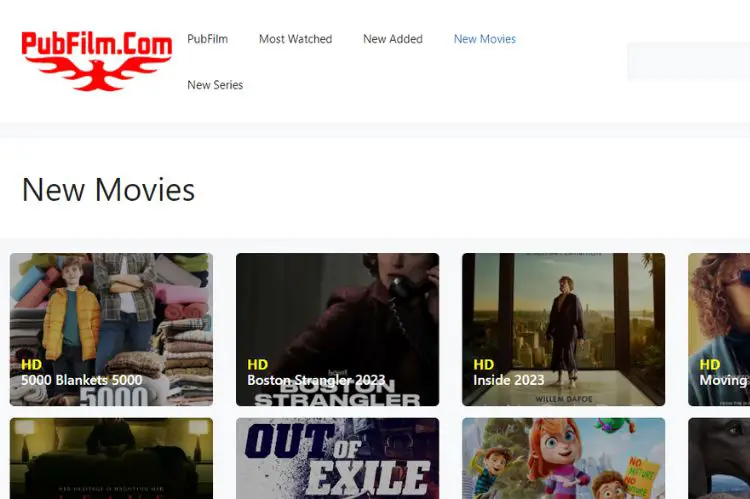 Pubfilm-1movieshd Alternatives