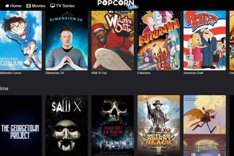 Popcorn Time-Gowatchseries Alternatives