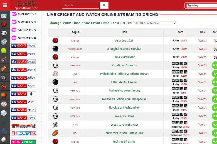 CricHD
