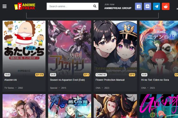 AnimeFreak-AniCloud Alternatives