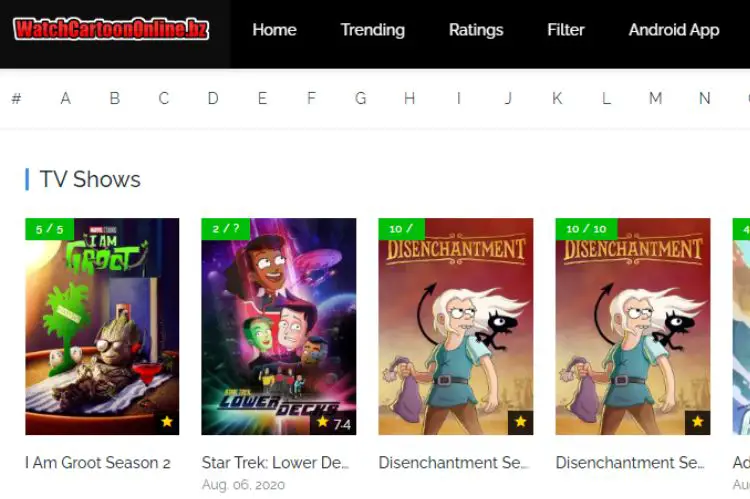 WatchCartoonOnline