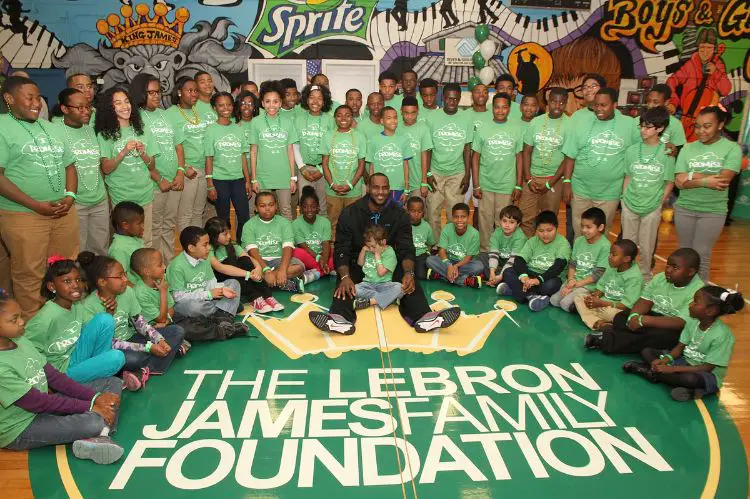 LeBron James Charity Work