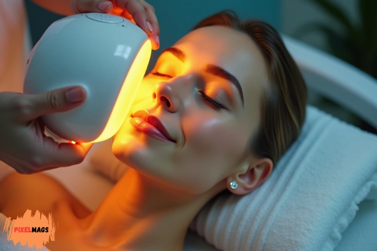 A high-tech medspa treatment in action