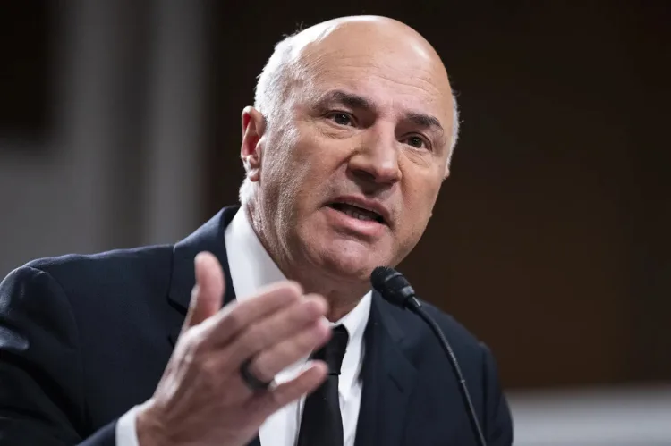 A symbolic artistic rendering of Kevin O’Leary