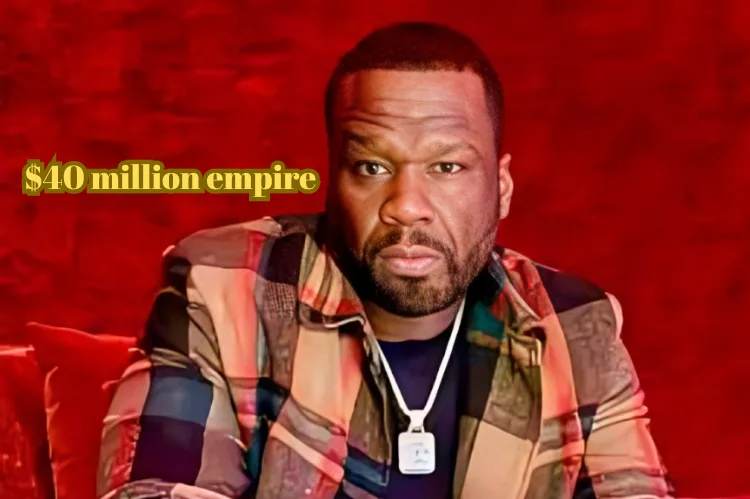 50 Cent wealth collage 2025