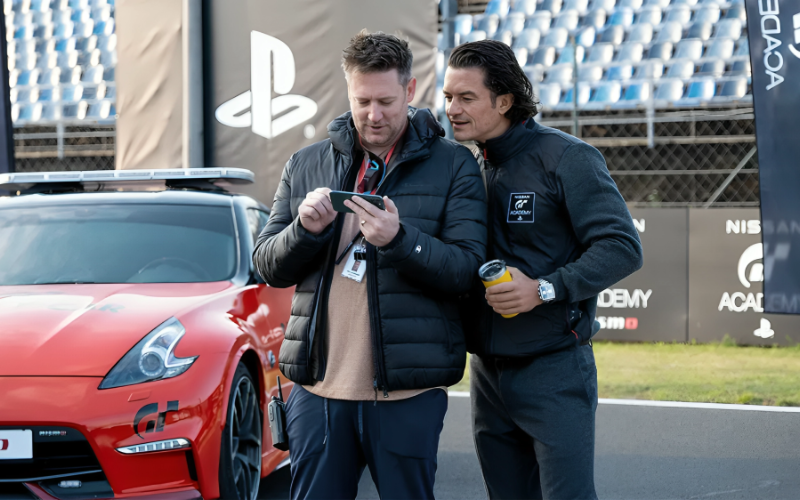 racing and Hollywood crossover scene