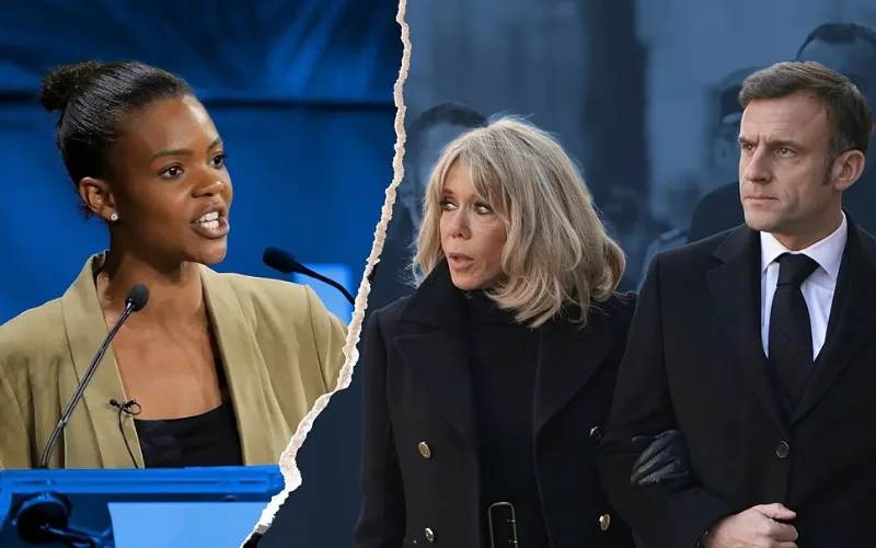 Clash between Candace Owens and French President Emmanuel Macron and Brigitte Macron