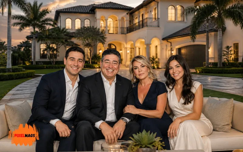 Luxury family home representing the Ezratti family lifestyle.