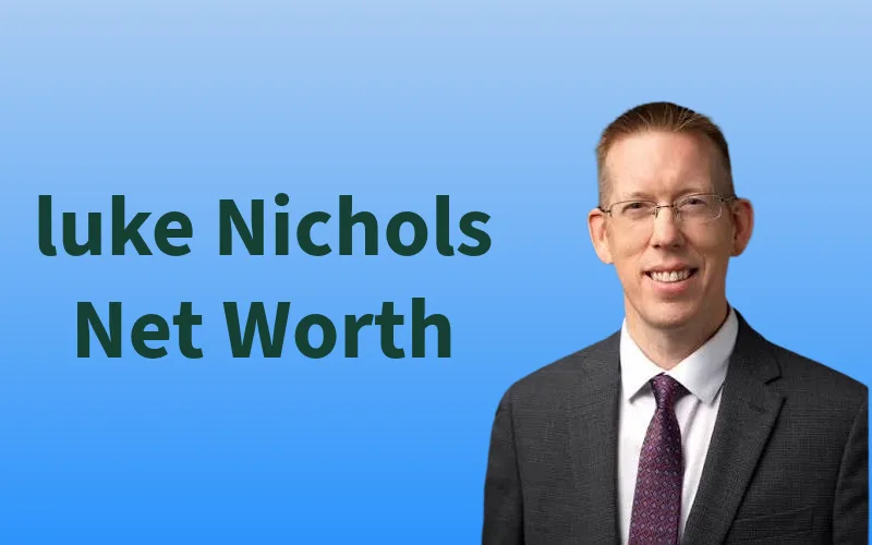 Luke Nichols Net Worth 2026 feature image showing Luke Nichols in an editorial-style portrait beside the article title.