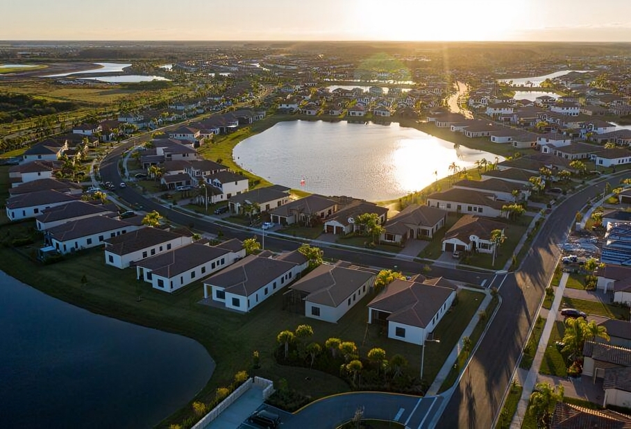 GL Homes luxury community.